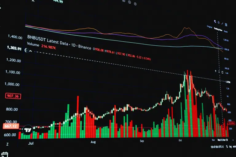 Split image comparing long-term investing with a growing chart over years versus day trading with fast-moving price action on a screen